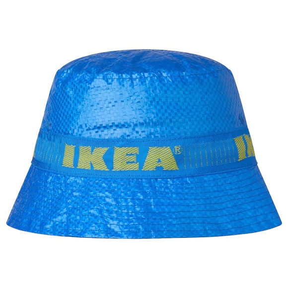 IKEA Bucket Hat Blue Yellow NWT KNORVA - Picture 3 of 7